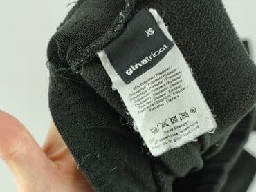 woskowane legginsy z wysokim stanem zara: Gina Tricot, Spodnie materiałowe damskie, XS — 5