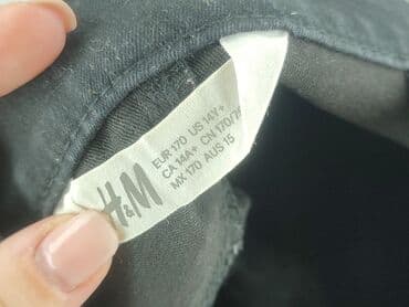 sukienka boho plus size: Spodnie jeansowe, H&M, 14 lat, 158/164, stan - Idealny — 5