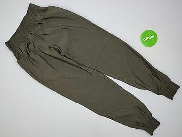 wide leg: Spodnie materiałowe damskie, rozmiar M — 2