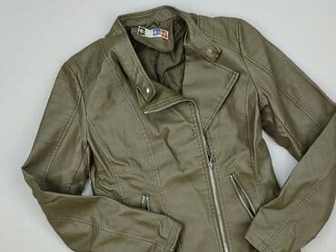 jeansy z asymetrycznym zapieciem: Kurtka skórzana damska, rozmiar S w lalafo.pl — 1 jeansy z asymetrycznym zapieciem: Kurtka skórzana damska, rozmiar S — 1