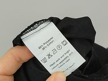 sweter lee: Męska bluza medyczna (scrubs) – czarna, rozmiar XXL - Krój: klasyczny — 7