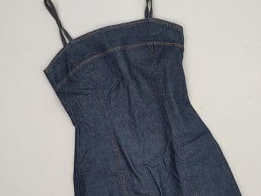 sukienka z cienkiego jeansu: Sukienka damska, rozmiar 2XS — 2