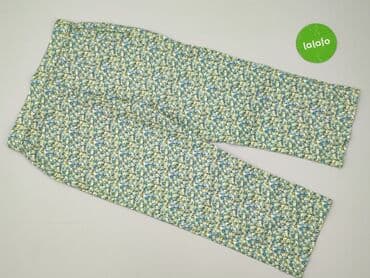 spodnie cyfrowa flora: Spodnie materiałowe damskie, rozmiar S — 3