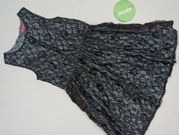 sukienka z prążkowanej dzianiny h: Dress, Young Dimension, 10 years, 134-140 cm, condition - Very good — 2