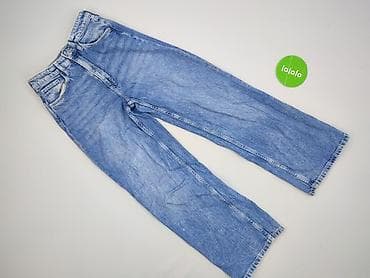 hm top ze stanikiem: Spodnie jeansowe, H&M, 11 lat, 146, stan - Bardzo dobry — 2