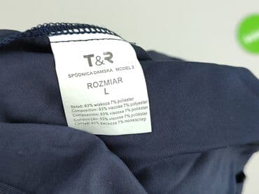 spódniczka alex biało niebieska: Spódnica damska, rozmiar L — 5