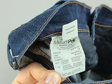 jeansy cropped: Jeansy damskie, rozmiar S — 5