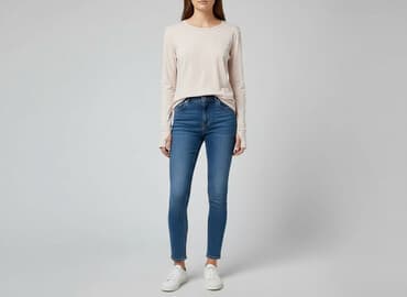 koszulka na ramiączkach jedwabna: Cos, T-shirt damski, rozmiar M — 7