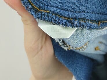 sukienki z szyfonu i koronki: Denim pants, H&M, 12-18 months, condition - Very good — 4