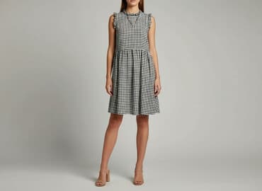 mohito sukienka w kratkę: Mohito, Women`s dress, size S — 1