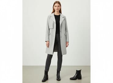 kurtki zimowe 50 style: Trencz damski, rozmiar S — 7