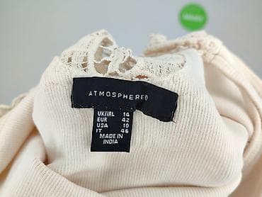 cropp biala bluza: Atmosphere, Top damski, rozmiar L — 6