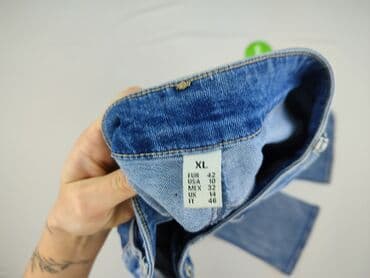 dżinsy z wysokim stanem duże rozmiary: Jeansy damskie, XL — 4