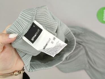 krótkie spodenki z siatką: Gina Tricot, Spodnie materiałowe damskie, rozmiar S — 4