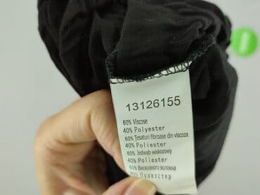 spodnie czarne damskie z niskim stanem: Spodnie materiałowe damskie, rozmiar S — 6