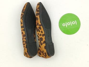 czerwone buty na koturnie ccc: Balerinki damskie, 36 — 3