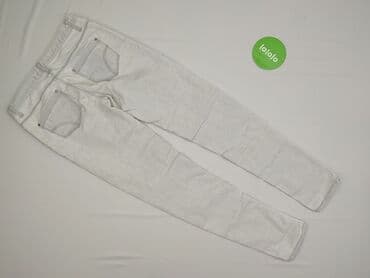 srebrne buty deichmann: Jeansy damskie, S — 3