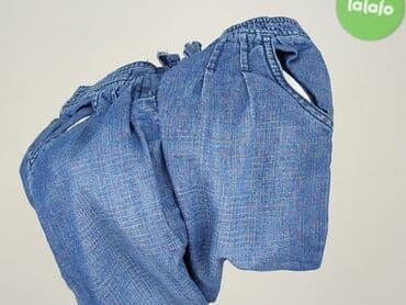 pomaranczowe spodnie dresowe: Jeans, H&M, 2-3 years, 98, condition - Perfect — 5