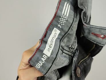 ubrania inextenso: Spodnie jeansowe, Inextenso, 7 lat, 122, stan - Bardzo dobry — 4