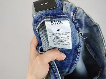 stringi: Jeansy damskie, rozmiar L — 5