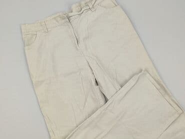 Spodnie materiałowe damskie, L