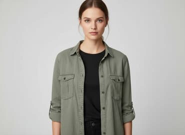 koszula damska z paskiem: H&M, Koszula damska, rozmiar M — 1