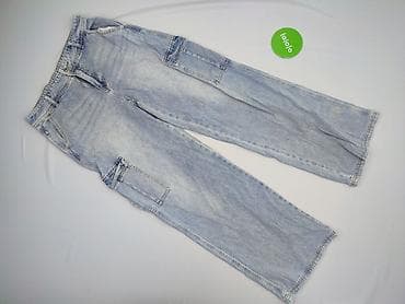 blwr spodnie: Jeansy damskie, rozmiar M — 2