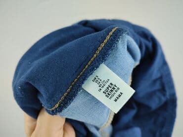 dżinsy ciążowe z dziurami: H&M Mama, Jeansy damskie, rozmiar S — 4