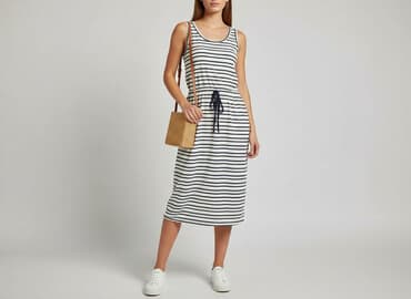 sukienki w paski: Moodo, Sukienka damska, rozmiar M — 7