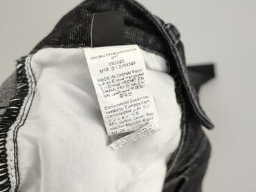 szare szerokie jeansy: Jeansy damskie, rozmiar 2XS — 5