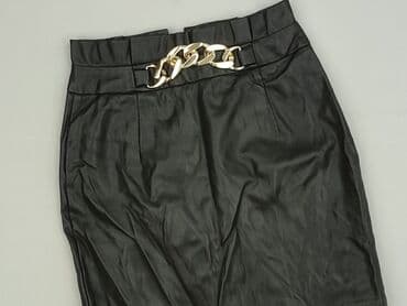 spódnice czarne eko skóra: Spódnica damska, rozmiar S — 2