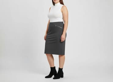 spódnice ze swetrem: Marks & Spencer, Spódnica damska, rozmiar 2XL — 7