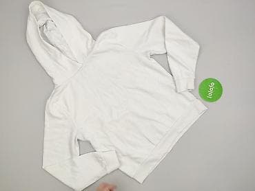 czerwony sweter h: Sinsay, Bluza z kapturem damska, rozmiar XS — 2