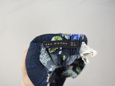 zara spodnie z szerokimi nogawkami: Zara, Spodnie materiałowe damskie, rozmiar M — 5