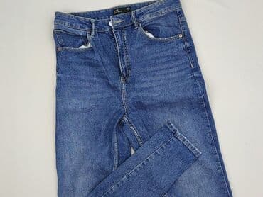 c a spodnie damskie z wysokim stanem: Jeansy damskie, rozmiar L — 1