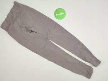 kremowe legginsy prążkowane: Legginsy Sportowe damskie, rozmiar S — 3