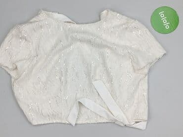 sukienki na wesele z bolerkiem: Kardigan damski, rozmiar M — 4