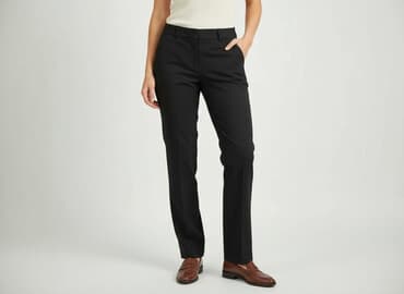 spodnie serduszka by o la la czarne: Orsay, Spodnie materiałowe damskie, rozmiar L — 7