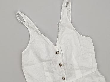 bluzki len: H&M, Top damski, rozmiar XS — 1