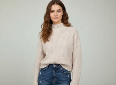 kurtki zimowe w sinsay: Sinsay, Sweter damski, rozmiar XS — 6