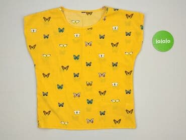 żółte bluzki z krótkim rękawem: Bluzka damska, rozmiar L — 2