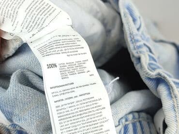 dżinsy z wysokim stanem czarne: Jeansy damskie, S — 5