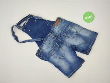 granatowe kombinezony: Reserved, Ogrodniczki damskie, rozmiar S — 3