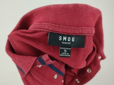 koszulka smog regular fit: SMOG, Koszulka polo dla mężczyzn, rozmiar S — 4