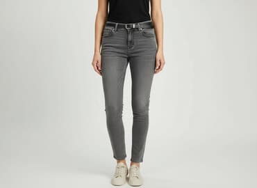 goodies jeans woskowane: Jeansy damskie, rozmiar L — 8