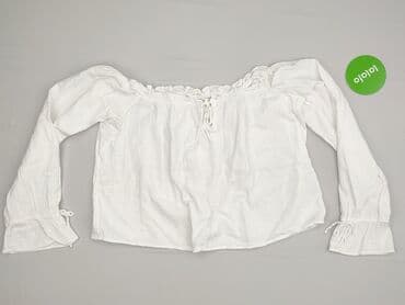 sweter piórkowy na drutach: Bershka, Bluzka damska, rozmiar L — 2