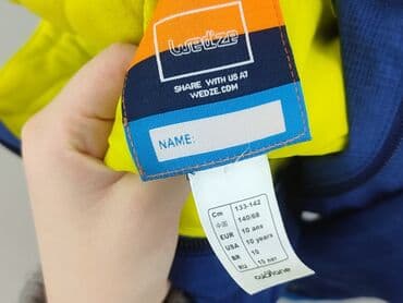 szorty z wysokim stanem czarne: Kurtka narciarska, Wedze, 10 lat, 134-140 cm, stan - Bardzo dobry — 4