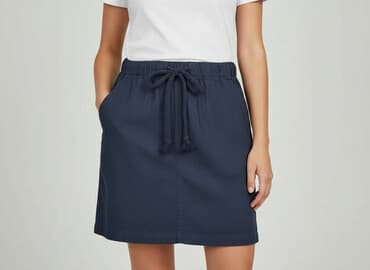 lidl szorty lniane: Esmara, Spódnica damska, rozmiar S — 7