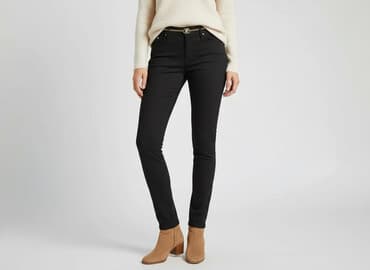 river island kurtka jeansowa: River Island, Spodnie materiałowe damskie, rozmiar XS — 7