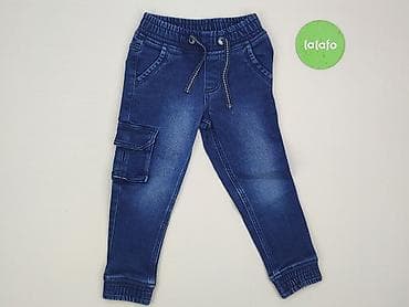 primark fleeces: Spodnie jeansowe, Lupilu, 3-4 lat, 104, stan - Bardzo dobry — 2